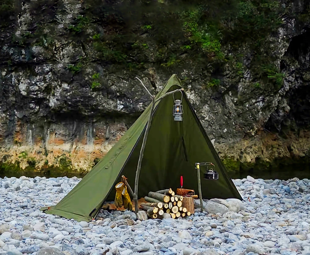 Stile della tenda da campeggio.