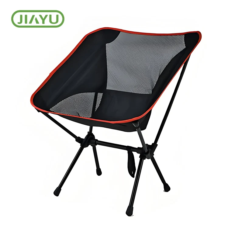 Sedia da campeggio portatile con schienale